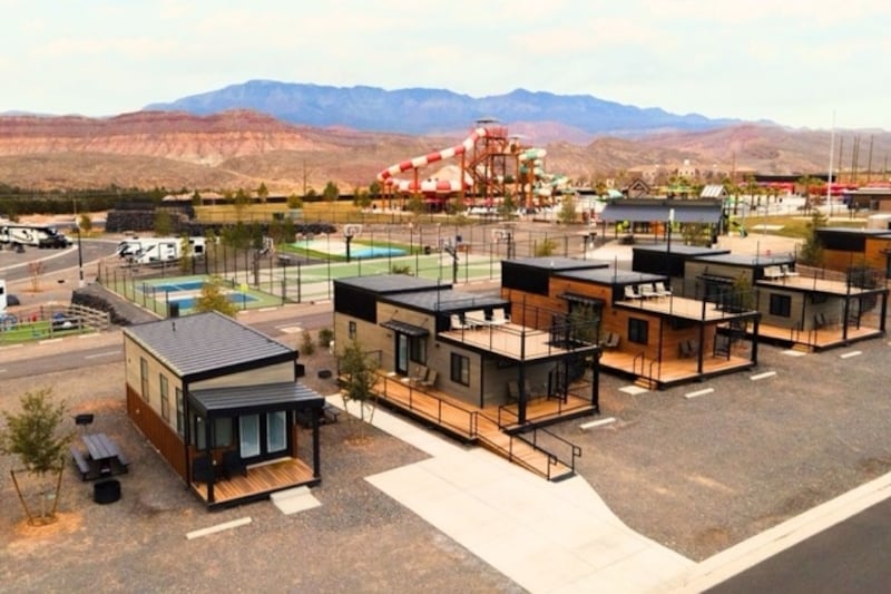 Yogi Bear™ Two Bedroom Glamping Cabin-1